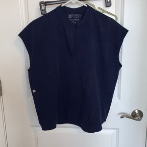 Figs mandarin collar